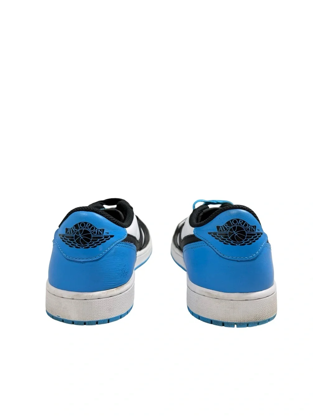 Nike Air Jordan 1 Low University Blue Black White Leather Men’s 10.5 CZ0790-104